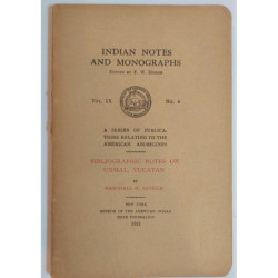 Bibliographic notes on Uxmal, Yucatan.