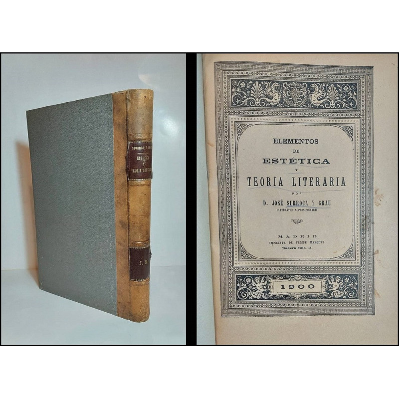 Elementos de Estética y Teoría Literaria.