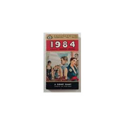 1984. A Novel by George Orwell.