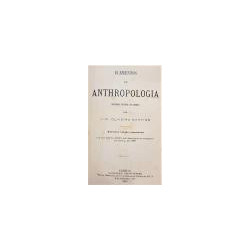 Elementos de anthropologia. (Historia natural do homen). Tercera edición.