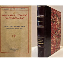 Semblanzas literarias completas. Galdós - Ayala - Unamuno - Baroja - Valle-Inclán - Azorín – Miró.