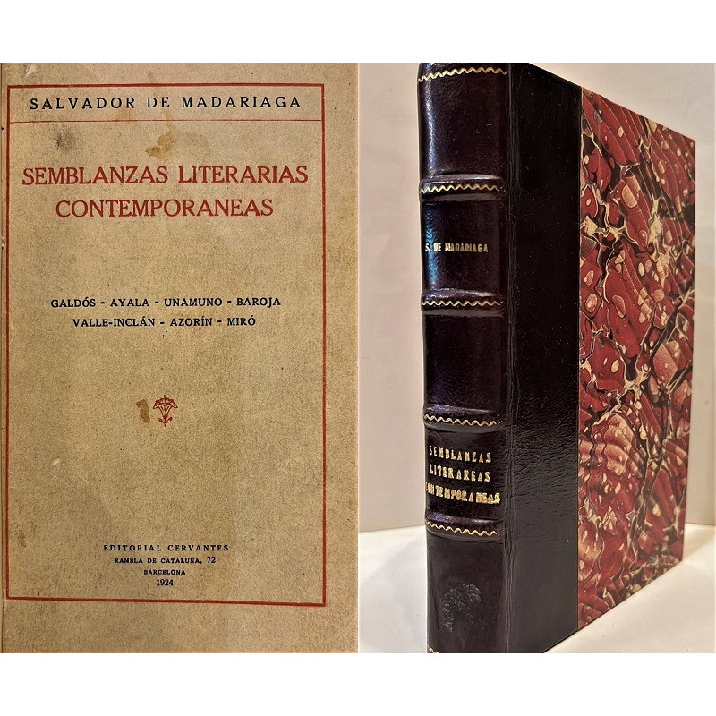 Semblanzas literarias completas. Galdós - Ayala - Unamuno - Baroja - Valle-Inclán - Azorín – Miró.