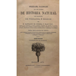 Programa razonado de un curso de historia natural con nociones de fisiología e higiene.