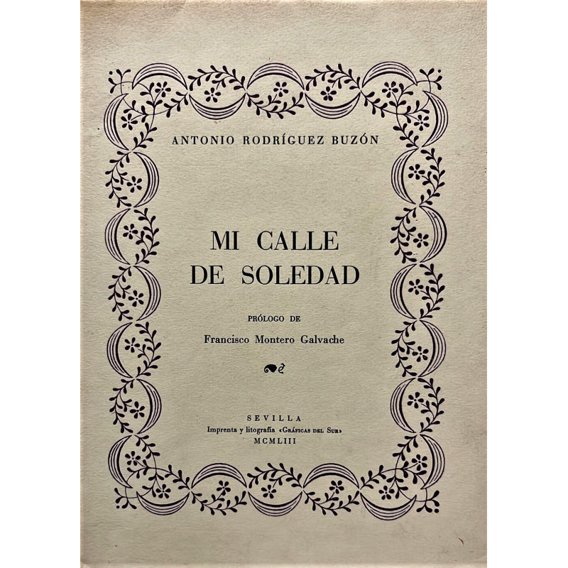 Mi calle de soledad.