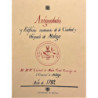 Antigüedades y edificios suntuosos de la Ciudad y Obispado de Málaga. Edición facsímil.