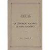 PONENCIAS. XX Congreso Nacional de Arte Flamenco. Huelva, 7 - 12 Septiembre 1992.