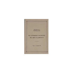 PONENCIAS. XX Congreso Nacional de Arte Flamenco. Huelva, 7 - 12 Septiembre 1992.