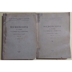 Microscopia. La teoría y el manejo del Microscopio. Prólogo de S. Ramón y Cajal.