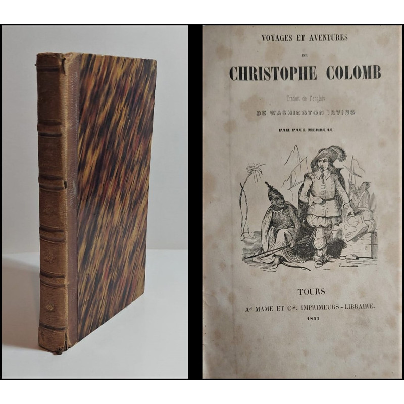 Voyage et aventures de Christophe Colomb. Traduit de l'anglais par Paul Merruau.