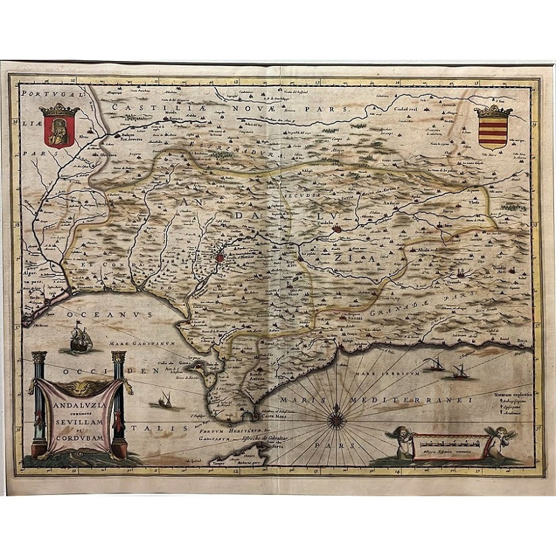 Andaluzia continens Sevillam et Cordubam.