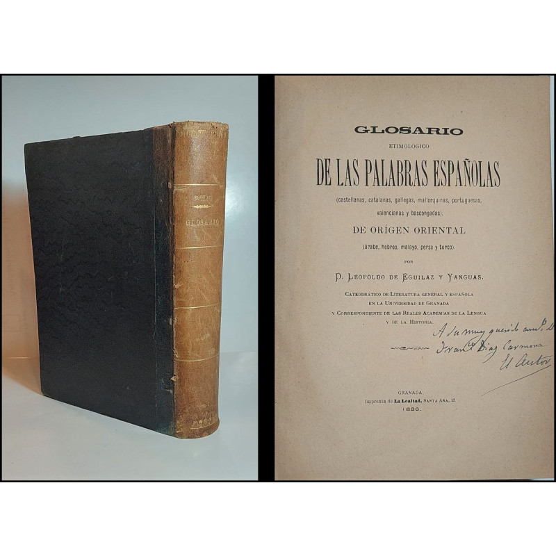 Glosario etimológico de palabras españolas (castellanas, catalanas, gallegas, mallorquinas, portuguesas, valencianas y bascongad