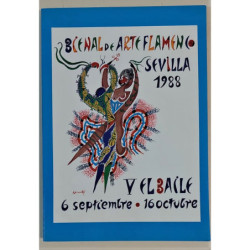 BIENAL de Arte Flamenco. Sevilla, 1988. V: El Baile. 6 septiembre - 16 octubre.