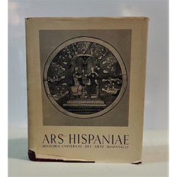 ARS Hispaniae. Historia Universal del Arte Hispánico. Volumen Décimoctavo. Miniatura por Jesus Domínguez Bordona. Grabado por Ju