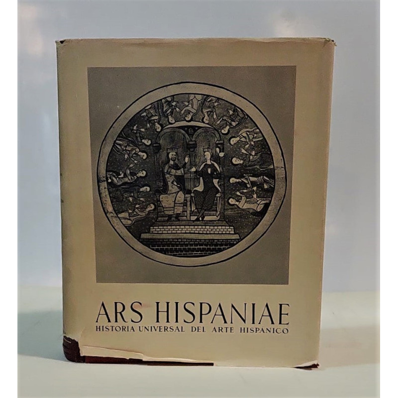 ARS Hispaniae. Historia Universal del Arte Hispánico. Volumen Décimoctavo. Miniatura por Jesus Domínguez Bordona. Grabado por Ju
