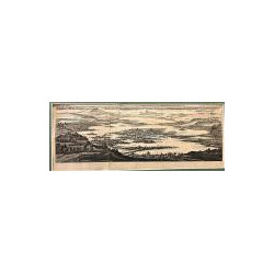 [MÉXICO:] A. Tezcuco. B. la Chaussée principalle . C. Quitlaraca. D. Jztacpalapa. E. Mexico. F. Aqueduc. G. cuyoacan. H. Magisca