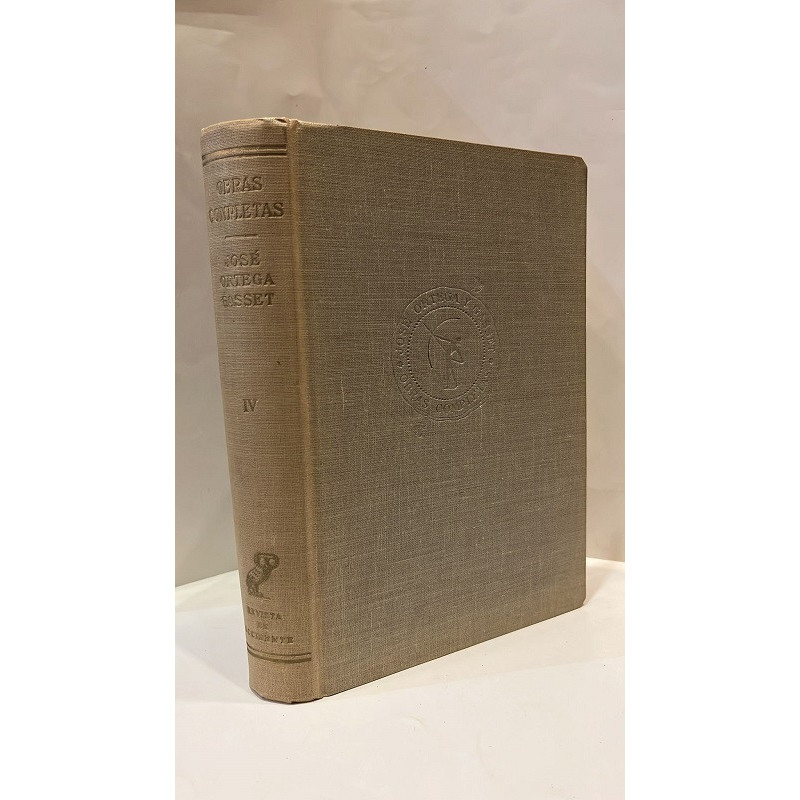 Obras completas tomo IV (1929-1933).