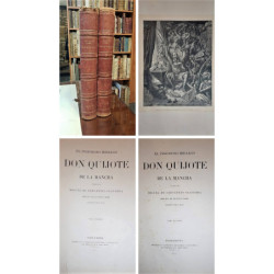 El Ingenioso Hidalgo Don Quijote de la Mancha. Dibujos de Gustavo Doré, grabados por H. Pisan.