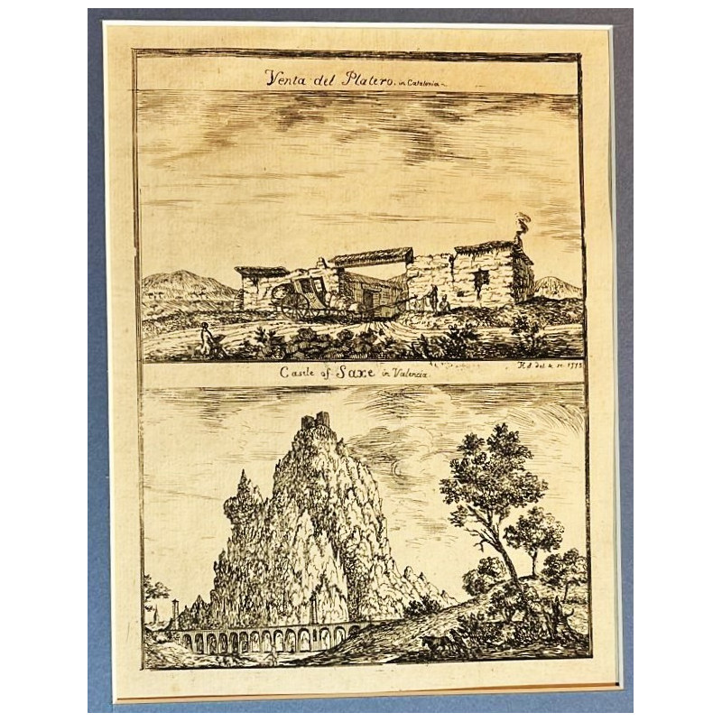 Venta del Platero in Catalonia /-/ Castle of Saxe in Valencia.