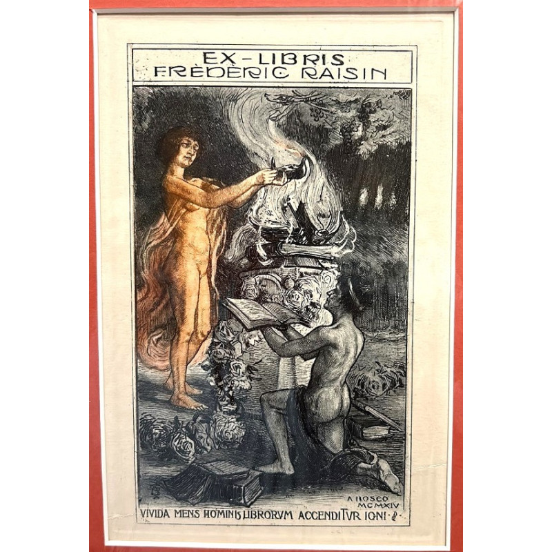 Ex-Libris Frèderic Raisin.