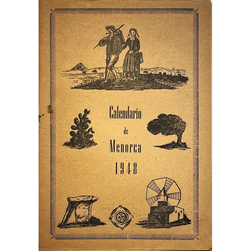 CALENDARIO de Menorca. 1948.