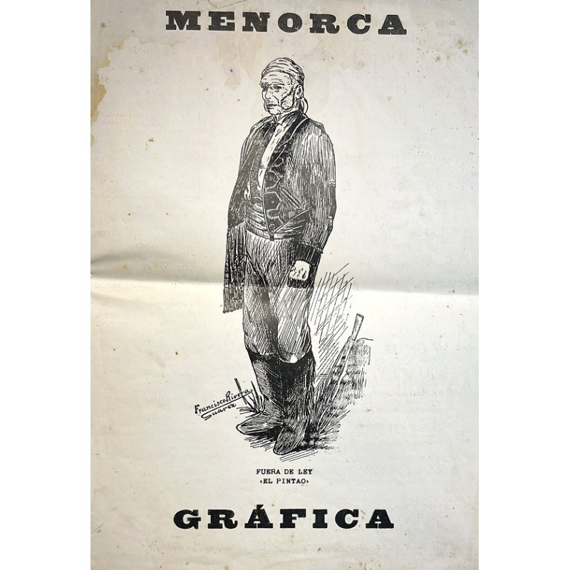 MENORCA Gráfica. Publicación Semanal Ilustrada. Año I. Número 30. Dirección: Augusto Álvarez Bañón.