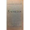 5 sonetos.