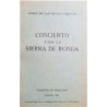 Concierto para la Sierra de Ronda.