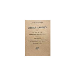 Consideraciones sobre la ganadería en Baleares.