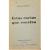 Estas cartas que escribo.