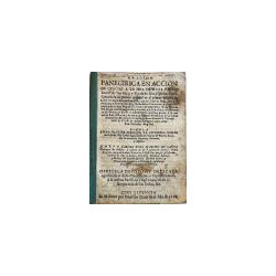 Oración panegírica en acción de gracias a la hija de Dios Padre, Madre de Dios Hijo y Esposa de Dios Espíritu Santo, Concebida s