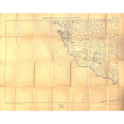 MAPA Militar Itinerario de España. Hoja 93.