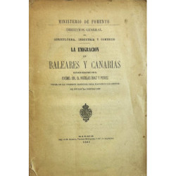 Dictamen sobre las causas y origen de la emigración en las provincias de Baleares y Canarias.
