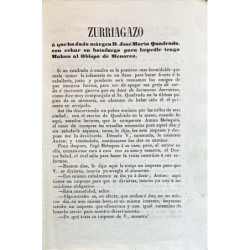 ZURRIAGAZO a que ha dado margen D. José María Quadrado, con echar su botafuego para impedir tenga Mahón al Obispo de Menorca.