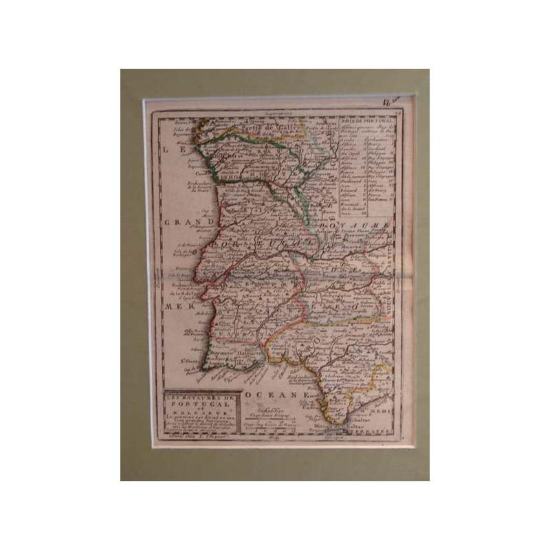 Les Royaumes de Portugal et d'Algarve.