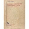 Poetas españoles contemporáneos.