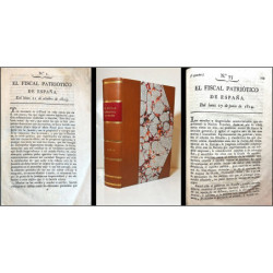 EL FISCAL Patriótico de España. Nº 1 de 11 de octubre de 1813 al Nº 75 de 27 de junio de 1814.