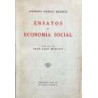 Ensayos de economía social. Prólogo de Juan José Morato.