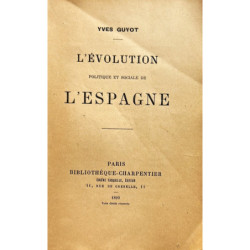 L'évolution politique et sociale de l'Espagne.
