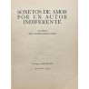 Sonetos de amor por un autor indiferente.