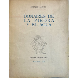 Donaires de la piedra y el agua. Poesías de Enrique Llovet.