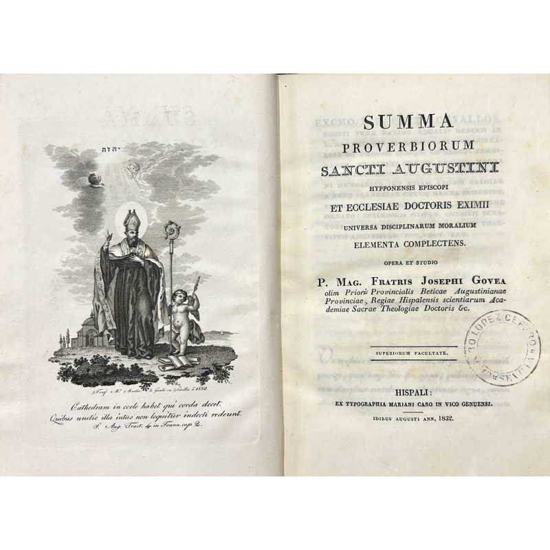 Suma proverbiorum Sancti Augustini, Hipponensis Episcopi et Ecclesiae Doctoris eximii Universa disciplinarum moralium elementa c Suma proverbiorum Sancti Augustini, Hipponensis Episcopi et Ecclesiae Doctoris eximii Universa disciplinarum moralium elementa c
