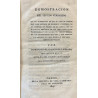Demostración del sentido verdadero de las autoridades de que se vale el Dr. D. Juan Antonio de Llorente, canónigo de la Catedral