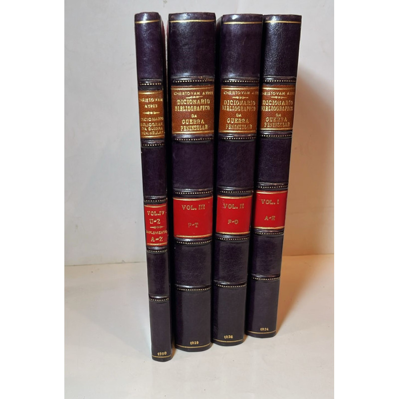 Diccionário Bibliográfico da Guerra Peninsular. Contendo a indicaçao de obras impressas e manuscritas, em portugués, hespanhol, Diccionário Bibliográfico da Guerra Peninsular. Contendo a indicaçao de obras impressas e manuscritas, em portugués, hespanhol,