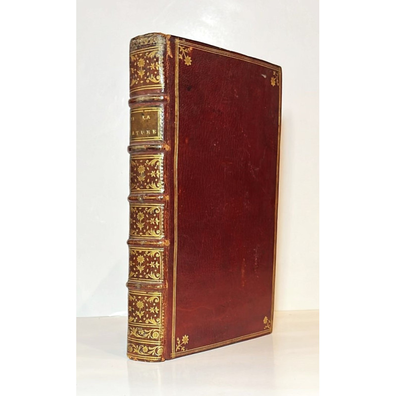 De la Nature. Por J. B. Robinet. 1761 De la Nature. Por J. B. Robinet. 1761