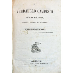 El verdadero cambista teórico y práctico. 1846