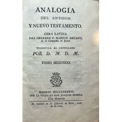 Analogía del Antiguo y Nuevo Testamento.