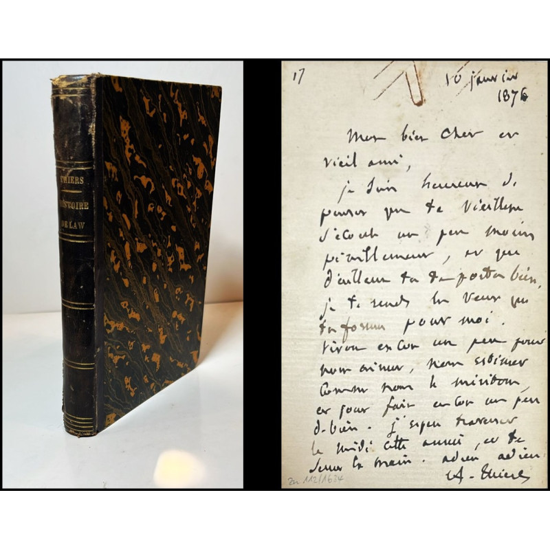THIERS. Histoire de Law. 1858 THIERS. Histoire de Law. 1858