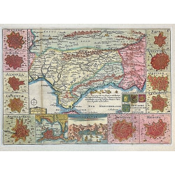 Feuille. Royaume d'Andalousie et de Grenade. (1709)