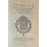 PREMÁTICA sobre los que dan, o reciben dádivas, o promessas, para ser proveydis en oficios
