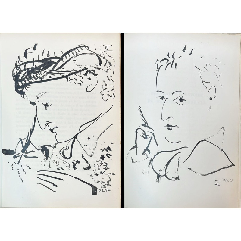 Diderot. Mistification ou histoire des portraits. Illustrations de Pablo Picasso. Diderot. Mistification ou histoire des portraits. Illustrations de Pablo Picasso.